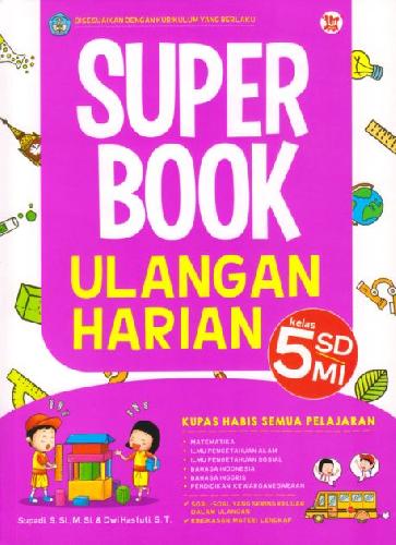 Cover Buku Super Book Ulangan Harian Kelas 5 SD/MI (Promo Best Book)