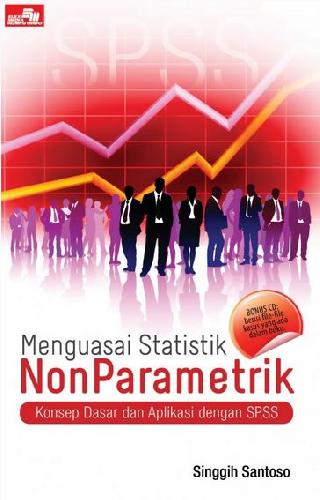Cover Buku Menguasai Statistik NonParametrik + CD