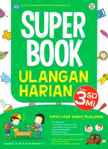 Cover Buku Superbook Ulangan Harian Kelas 3 SD/MI (Promo Best Book)
