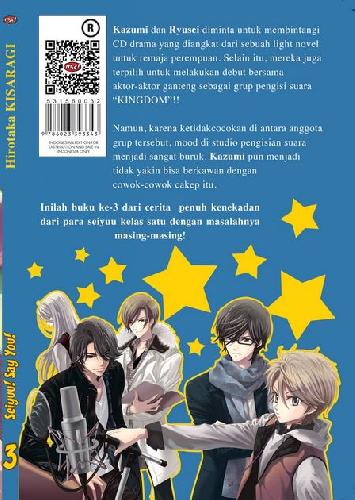 Cover Belakang Buku Seiyuu! Say You! 03