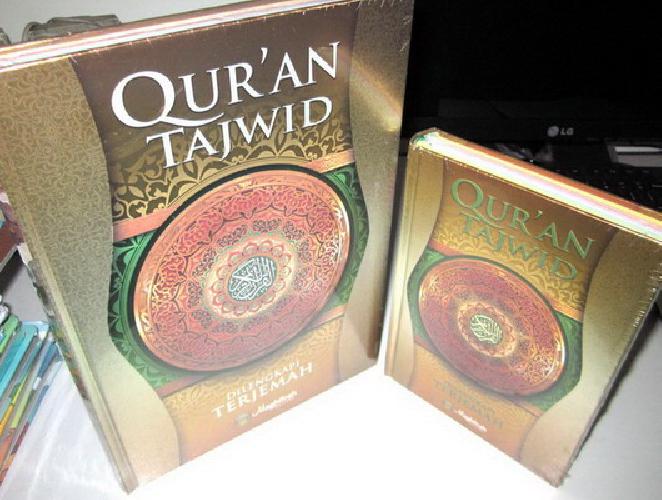 Cover Buku Al-Kabiir-Quran Tajwid Terjemah Pelangi HC Besar