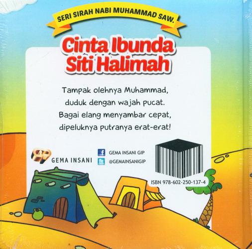 Cover Belakang Buku Seri Sirah Nabi Muhammad Saw. 9 : Cinta Ibunda Siti Halimah