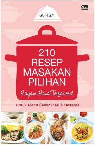 Cover Buku 210 Resep Masakan Pilihan : Ragam Rasa Terfavorit
