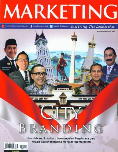 Cover Buku Majalah Marketing Edisi 92 | Agustus 2015