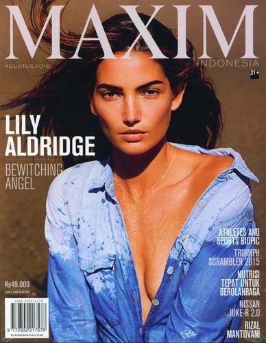 Cover Buku Majalah Maxim Edisi 117 | Agustus 2015