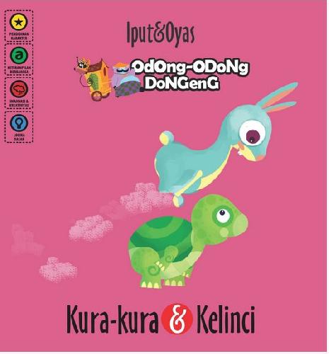 Cover Buku Odong-Odong Dongeng: Kura-Kura & Kelinci