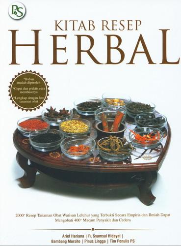 Cover Buku Kitab Resep Herbal