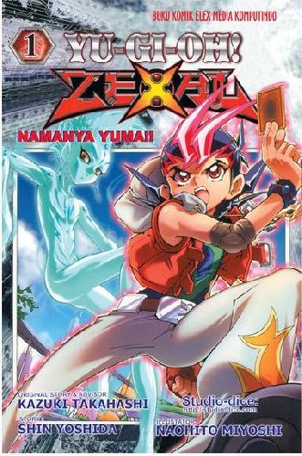 Cover Buku Yu-Gi-Oh Zexal 01