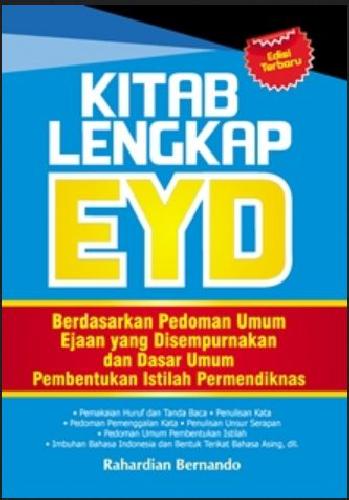 Cover Buku Kitab Lengkap EYD