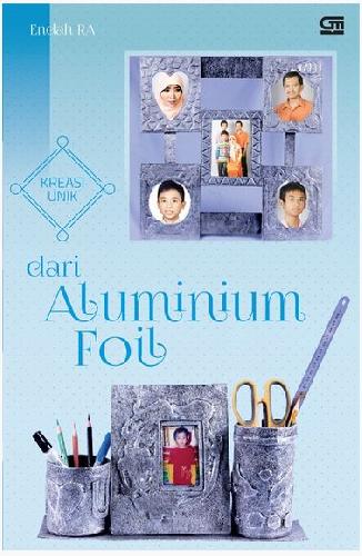 Cover Buku Kreasi Unik Dari Aluminium Foil