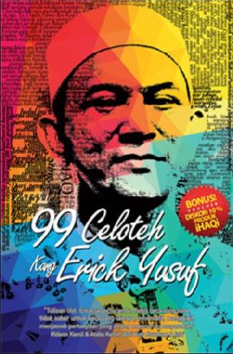 Cover Buku 99 Celoteh Kang Erick Yusuf