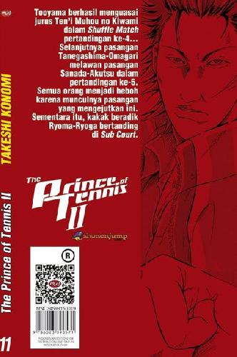Cover Belakang Buku The Prince of Tennis II 11