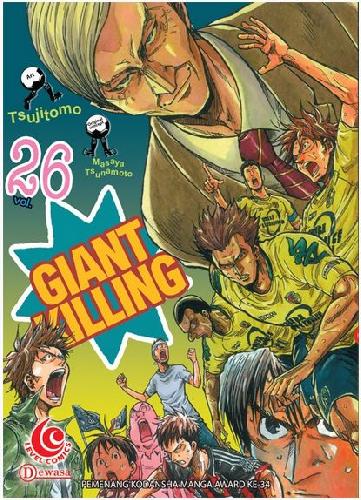 Cover Buku LC: Giant Killing 26
