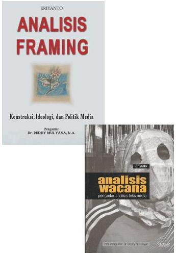 Cover Buku Paket Analisis Framing+Wacana