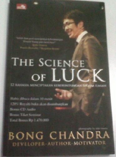Cover Buku The Science of Luck