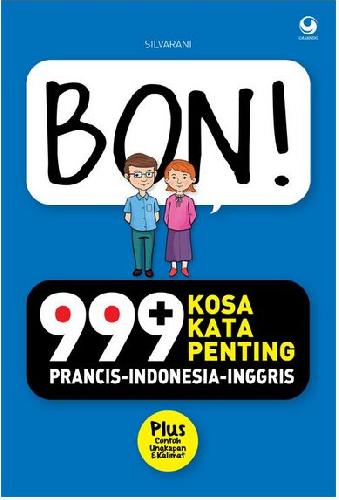 Cover Buku 999+ Kosakata Penting Prancis-Indonesia-Inggris