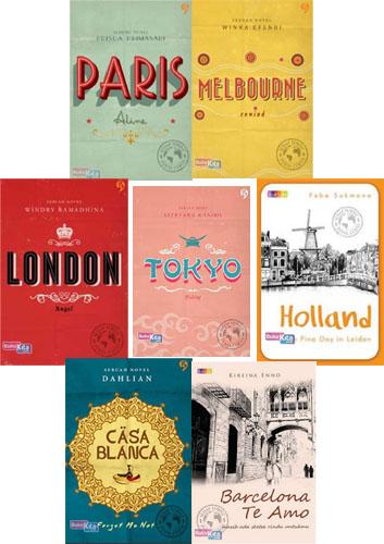 Cover Buku Paket Buku Novel Traveling