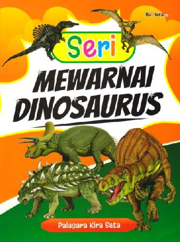 Cover Buku Seri Mewarnai Dinosaurus