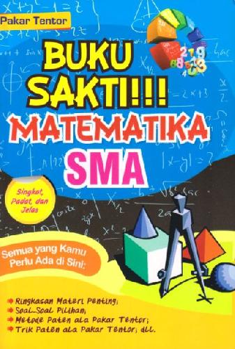 Cover Buku Buku Sakti Matematika SMA (Pakar Tentor)