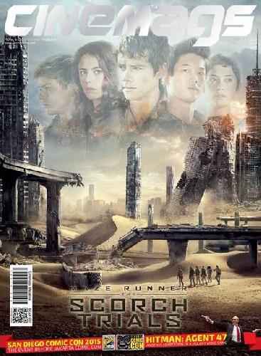 Cover Buku Majalah Cinemags Cover Maze Runner: The Scorch Trials | Edisi 194 - September 2015