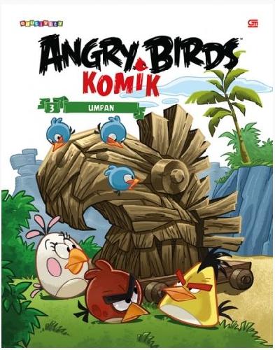 Cover Buku Angry Birds Komik: Umpan