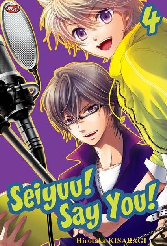 Cover Buku Seiyuu! Say You! 04 - tamat