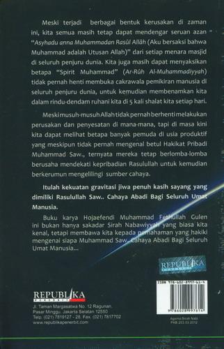 Cover Belakang Buku Cahaya Abadi Muhammad Saw. 2