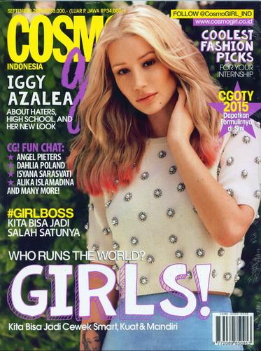Cover Buku Majalah Cosmo Girl Edisi 168 | September 2015