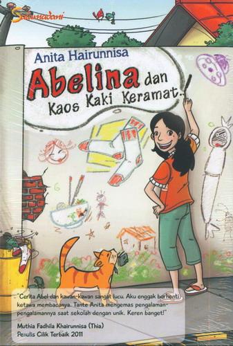 Cover Buku Abelina dan Kaos Kaki Keramat Bk