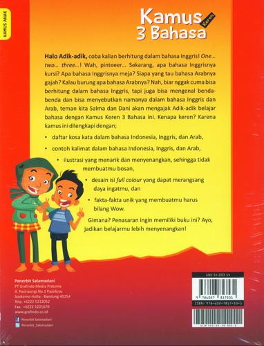 Cover Belakang Buku Kamus Keren 3 Bahasa Bk