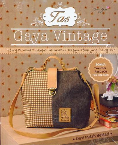 Cover Buku Tas Gaya Vintage