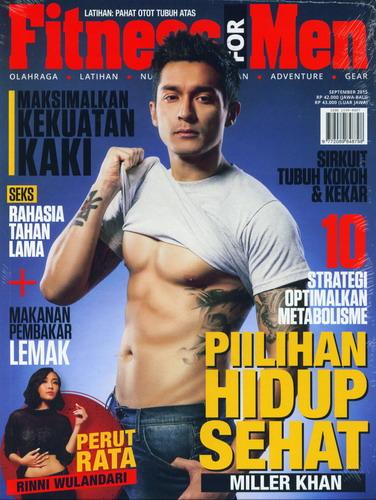 Cover Buku Majalah Fitness For Men Edisi September 2015