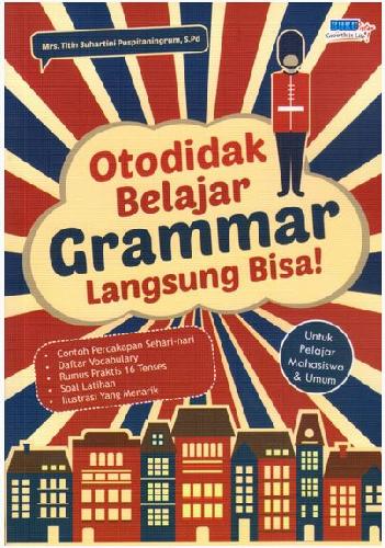 Cover Buku Otodidak Belajar Grammar Langsung Bisa!