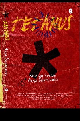 Cover Buku Tetanus : Catetan Harian Arya Novrianus