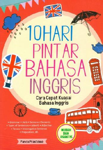 Cover Buku 10 Hari Pintar Bahasa Inggris