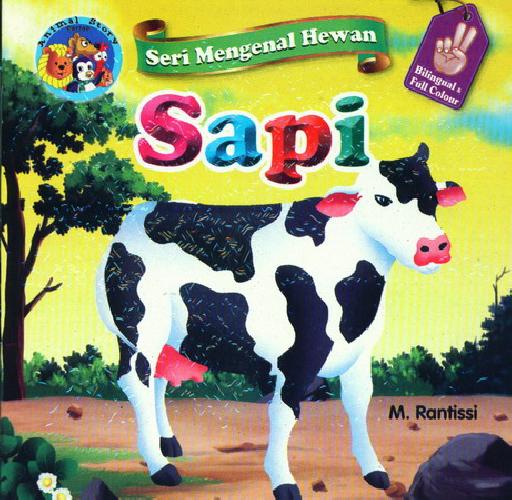 Cover Buku Seri Mengenal Hewan : Sapi (Bilingual Full Colour)