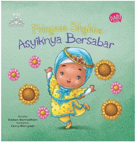 Cover Buku Princess Shabira Asyiknya Bersabar (Board Book)
