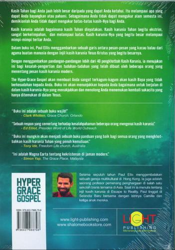 Cover Belakang Buku The Hyper Grace Gospel