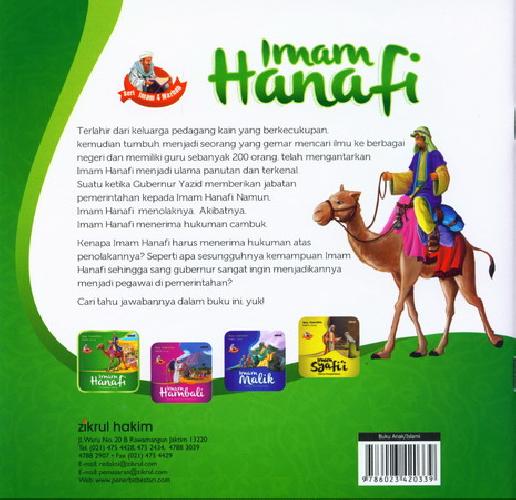 Cover Belakang Buku Imam Hanafi (full color)