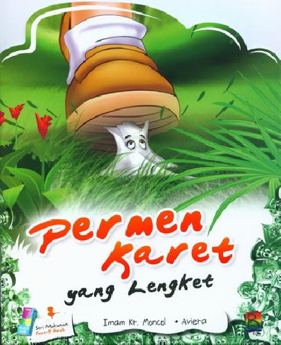 Cover Buku Permen Karet yang Lengket (full color)