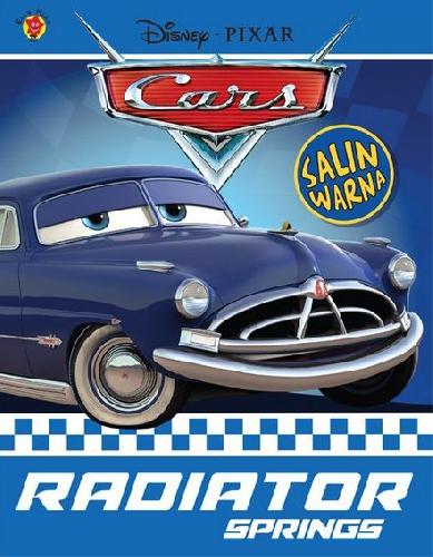 Cover Buku Salin Warna Cars : Radiator Springs