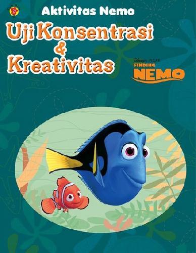 Cover Buku Aktivitas Nemo: Uji Konsentrasi dan Kreativita