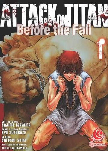 Cover Buku LC: Attack on Titan Before The Fall 01
