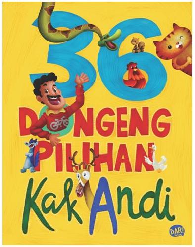 Cover Buku 36 Dongeng Pilihan Kak Andi (Cover Baru)