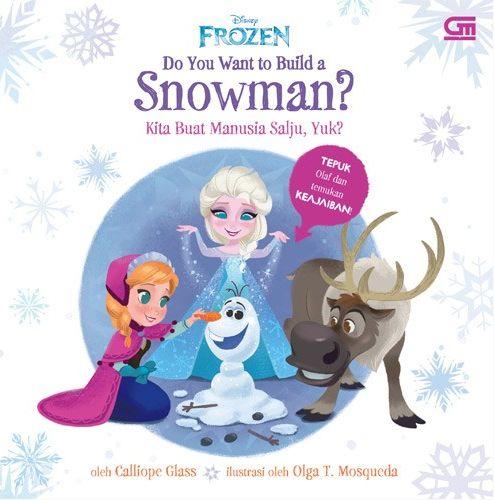 Cover Buku Frozen: Do You Want to Build a Snowman? - Kita Buat Manusia Salju Yuk?