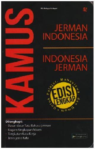 Cover Buku Kamus Jerman-indonesia Indonesia-jerman (edisi Lengkap)