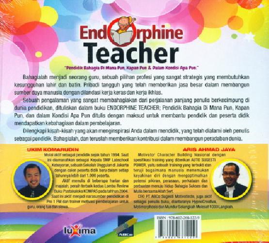 Cover Belakang Buku Endorphine Teacher