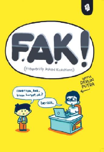 Cover Buku FAK! ( Frequently Asked Kuestions )