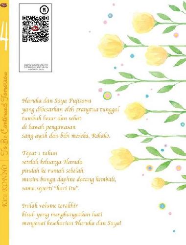 Cover Belakang Buku To Be Continued Tomorrow 04 - tamat