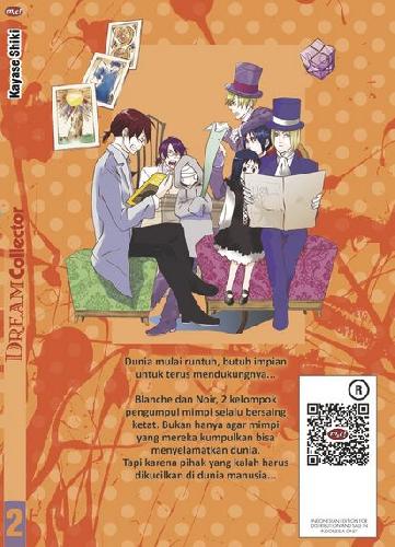 Cover Belakang Buku Dream Collector 02 - tamat